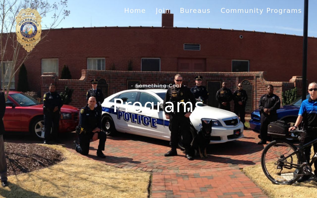 Goldsboro neighbors community programs and neighborhood crime watch page